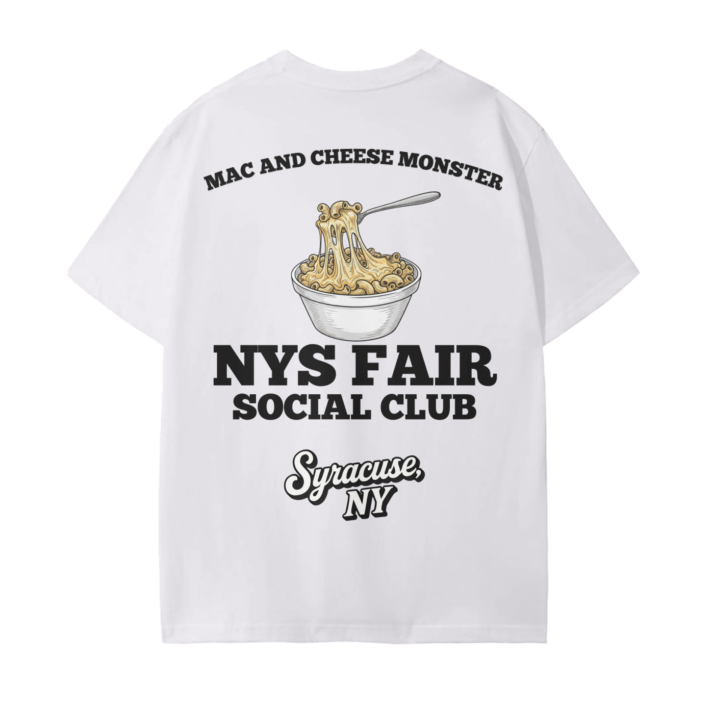 NYS Fair Social Club Mac and Cheese Monster T-Shirt