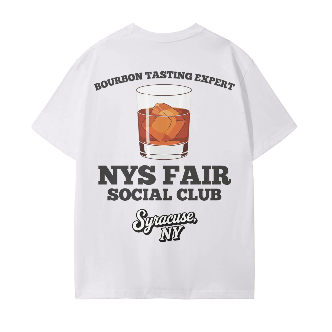 NYS Fair Social Club Bourbon Tasting Expert T-Shirt