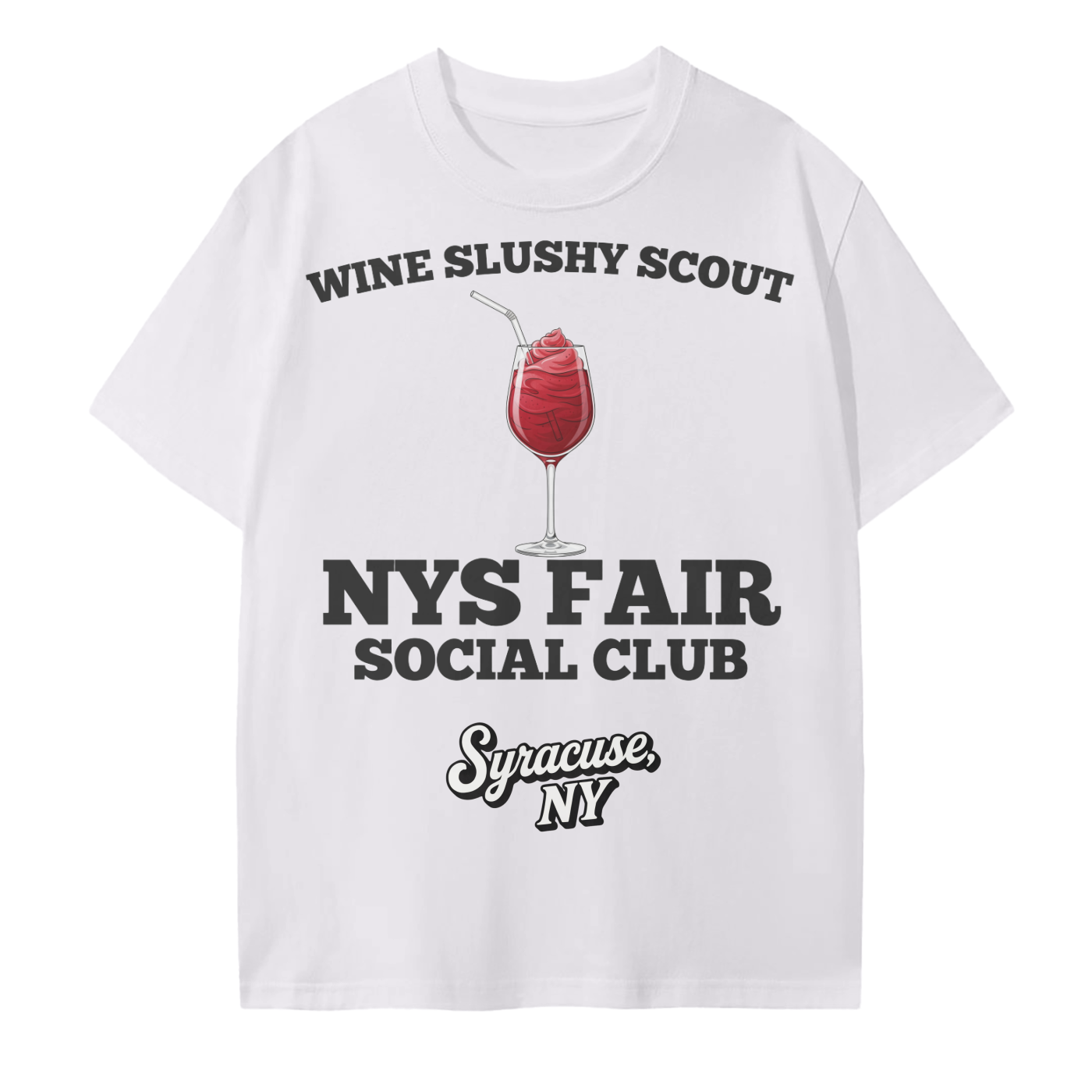 NYS Fair Social Club Wine Slushy Scout T-Shirt