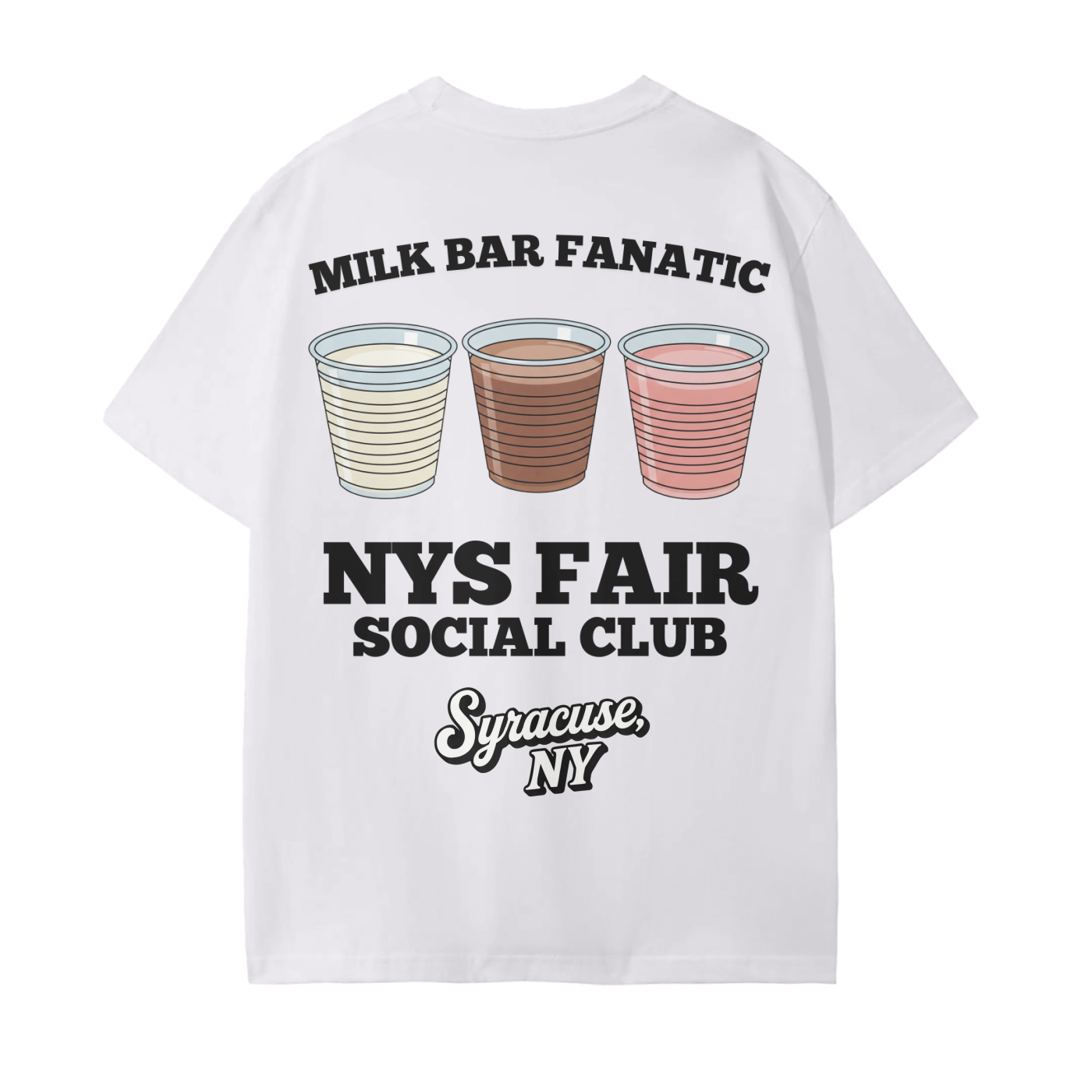 NYS Fair Social Club Milk Bar Fanatic T-Shirt
