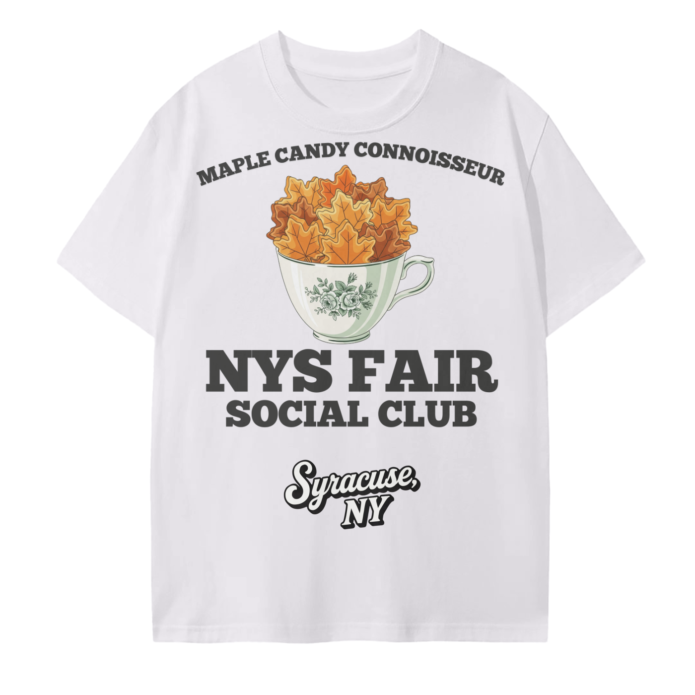 NYS Fair Social Club Maple Candy Connoisseur T-Shirt
