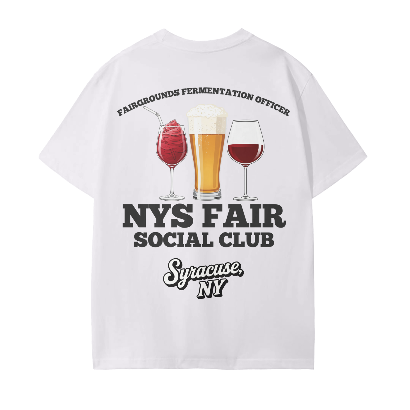 NYS Fair Social Club - Fairgrounds Fermentation Officer T-Shirt