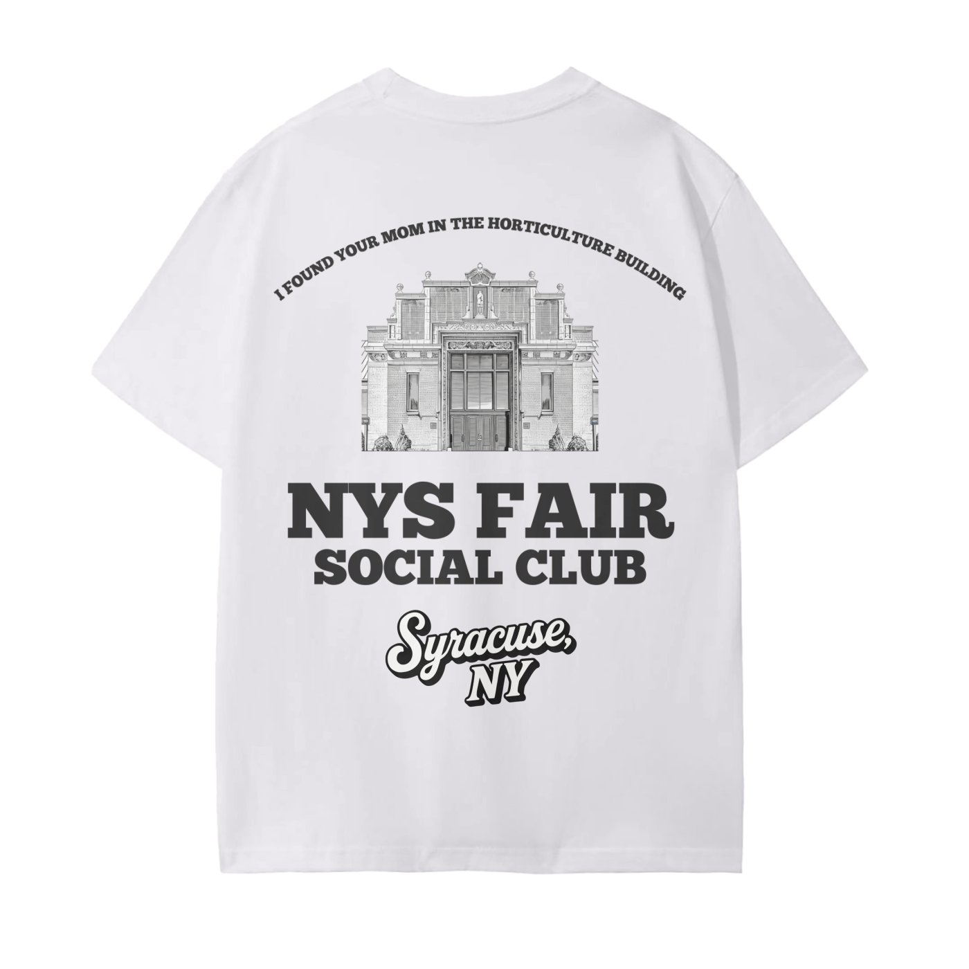 NYS Fair Social Club Horticulture Building T-Shirt