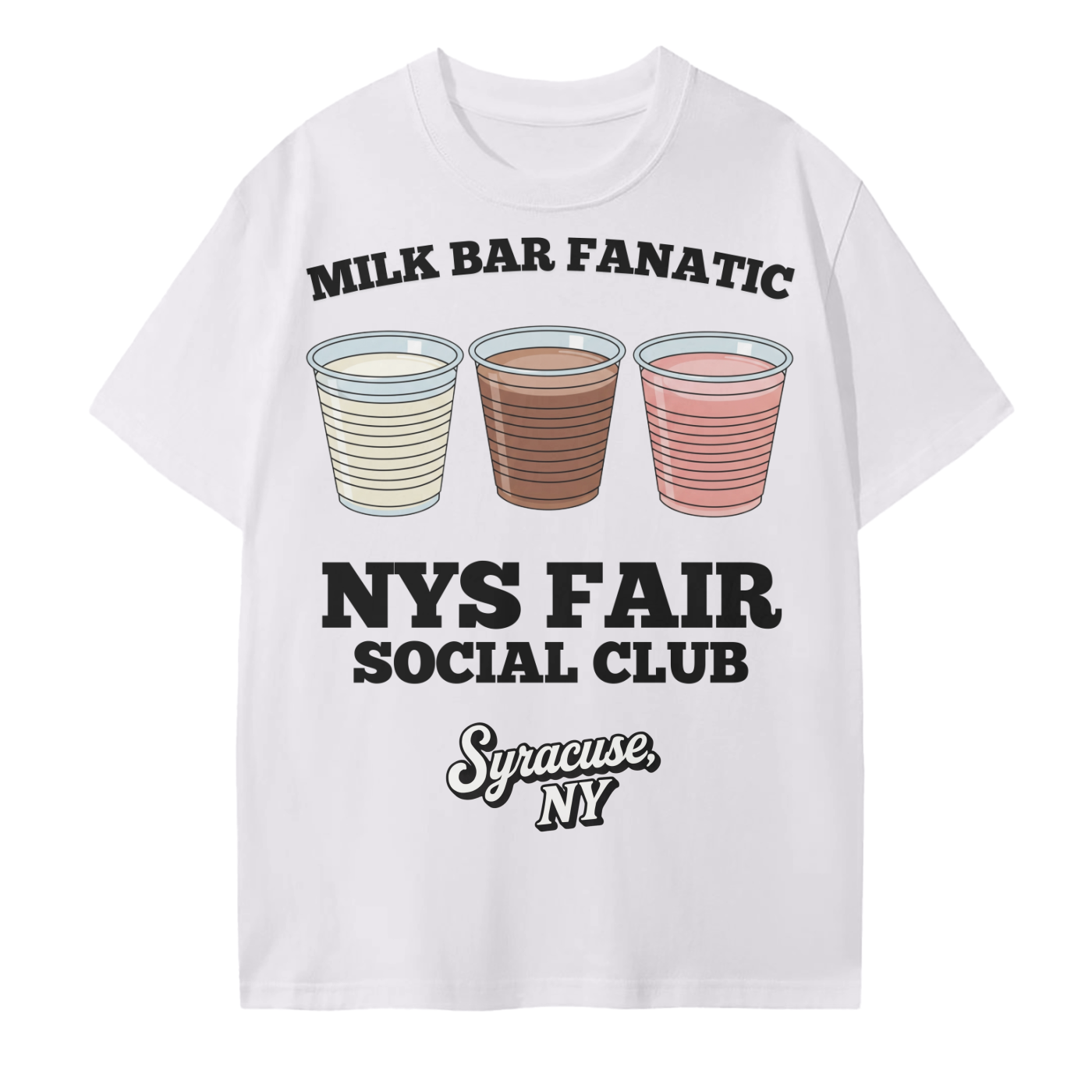 NYS Fair Social Club Milk Bar Fanatic T-Shirt