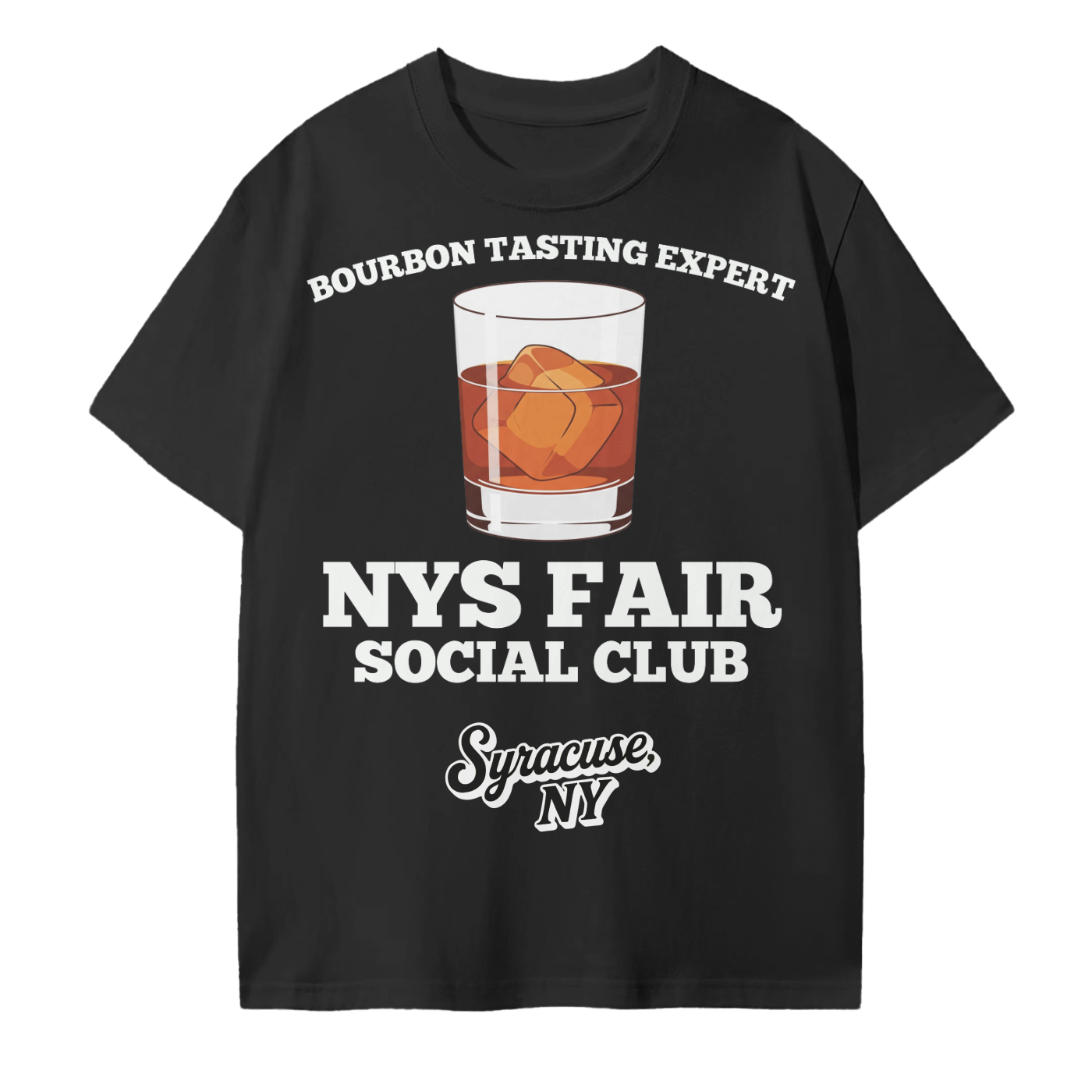 NYS Fair Social Club Bourbon Tasting Expert T-Shirt