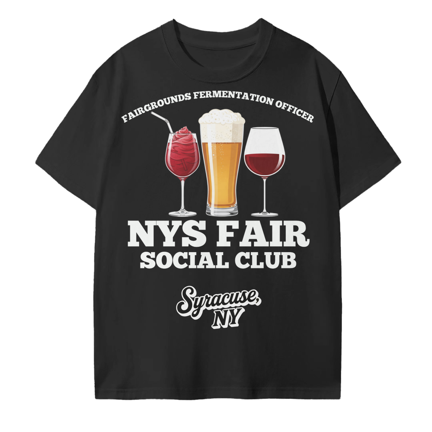 NYS Fair Social Club - Fairgrounds Fermentation Officer T-Shirt
