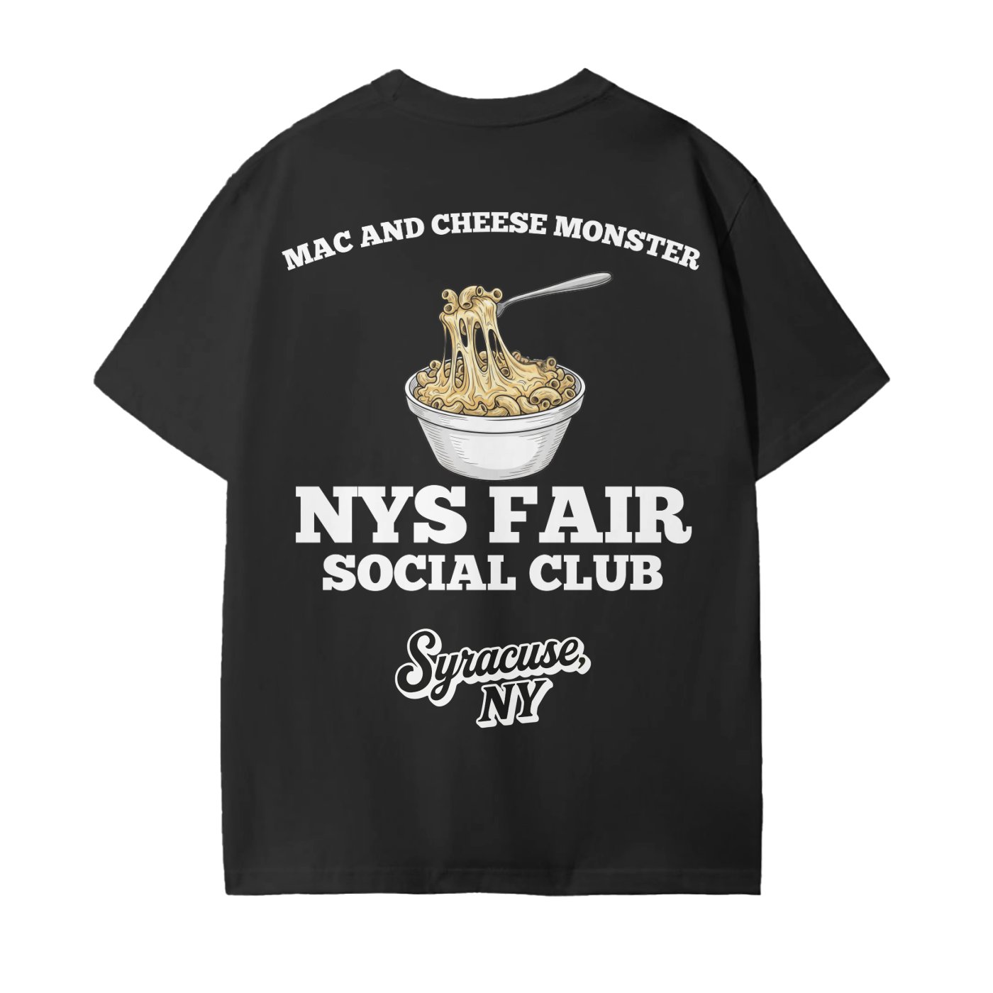 NYS Fair Social Club Mac and Cheese Monster T-Shirt