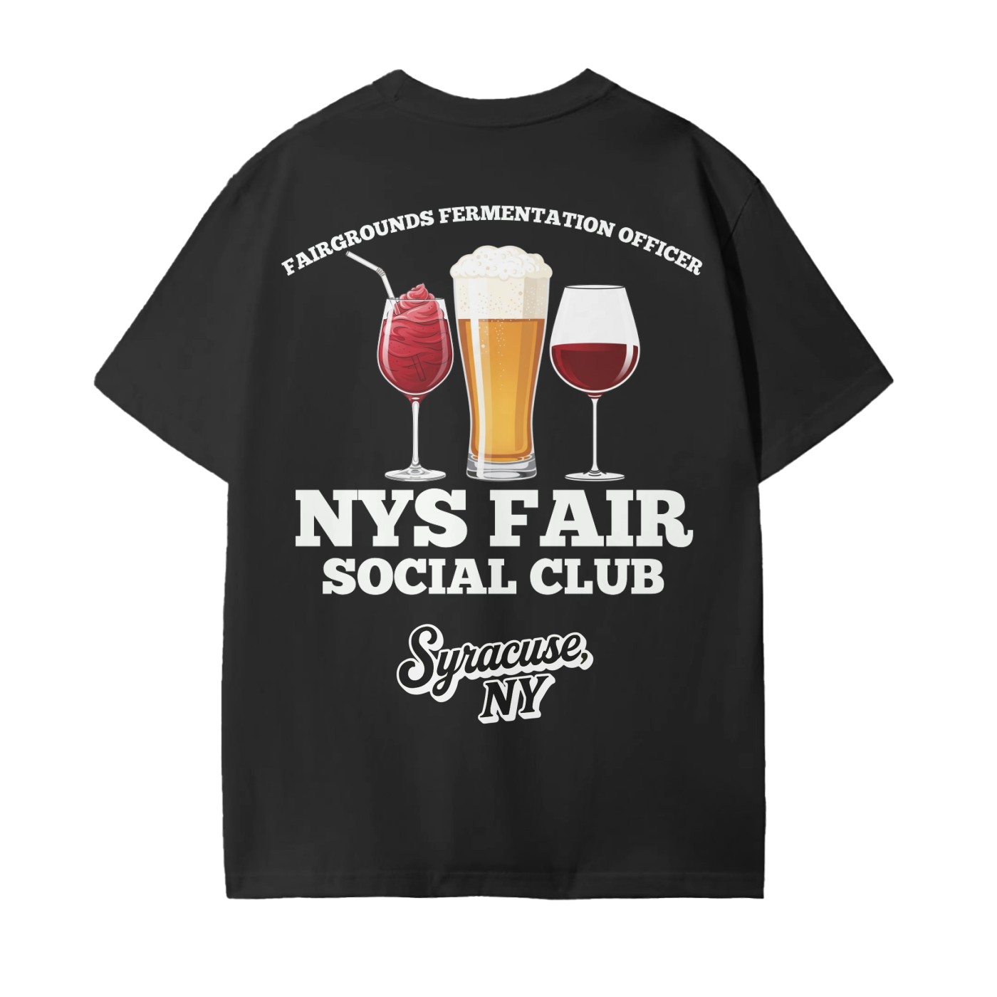 NYS Fair Social Club - Fairgrounds Fermentation Officer T-Shirt