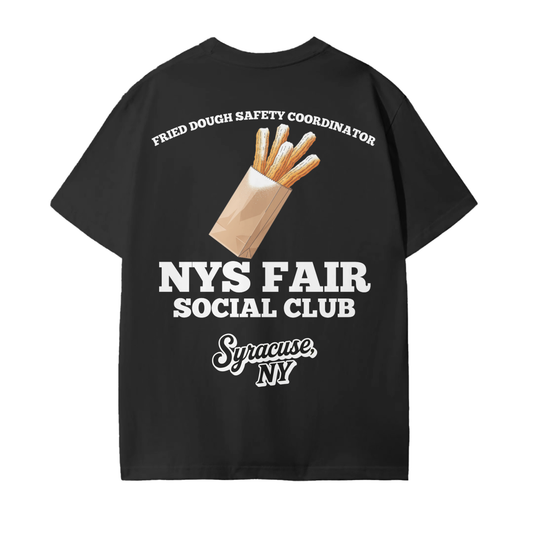 NYS Fair Social Club - Fried Dough Safety Coordinator T-Shirt