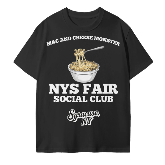 NYS Fair Social Club Mac and Cheese Monster T-Shirt