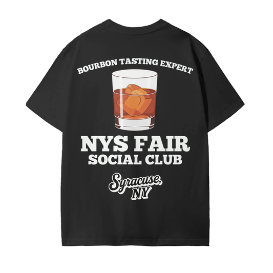 NYS Fair Social Club Bourbon Tasting Expert T-Shirt