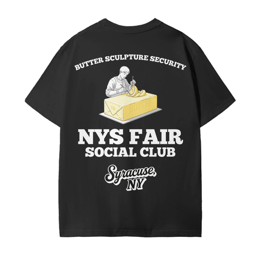 NYS Fair Social Club Butter Sculpture Security T-Shirt