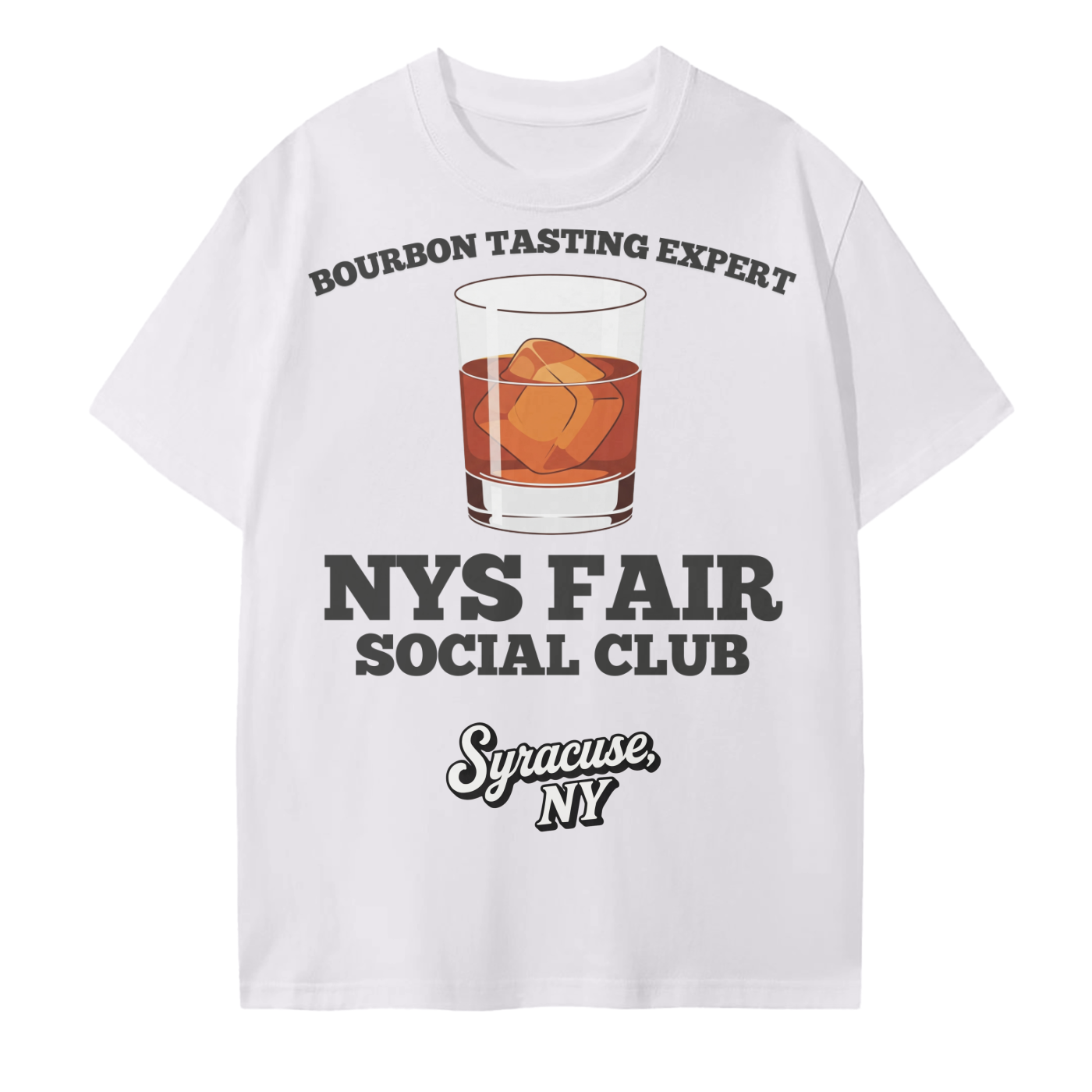 NYS Fair Social Club Bourbon Tasting Expert T-Shirt